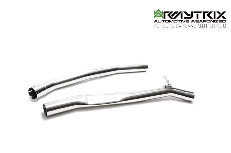 Armytrix Stainless Steel Valvetronic Cat Back Exhaust System Porsche Cayenne S E3 2.9TT 18+