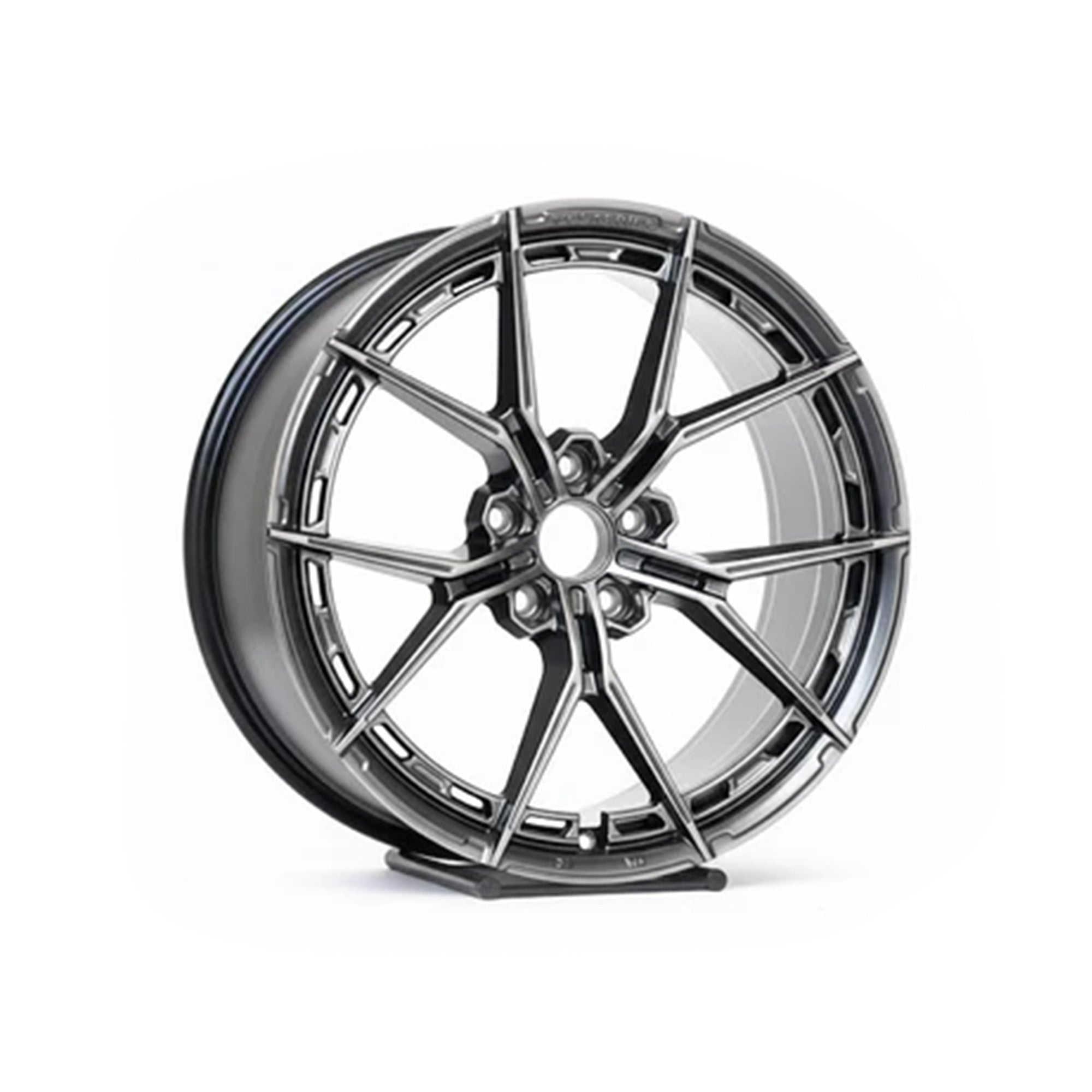WWC VFX | Split-Spoke Flow-Form Wheel – Gunmetal Grey