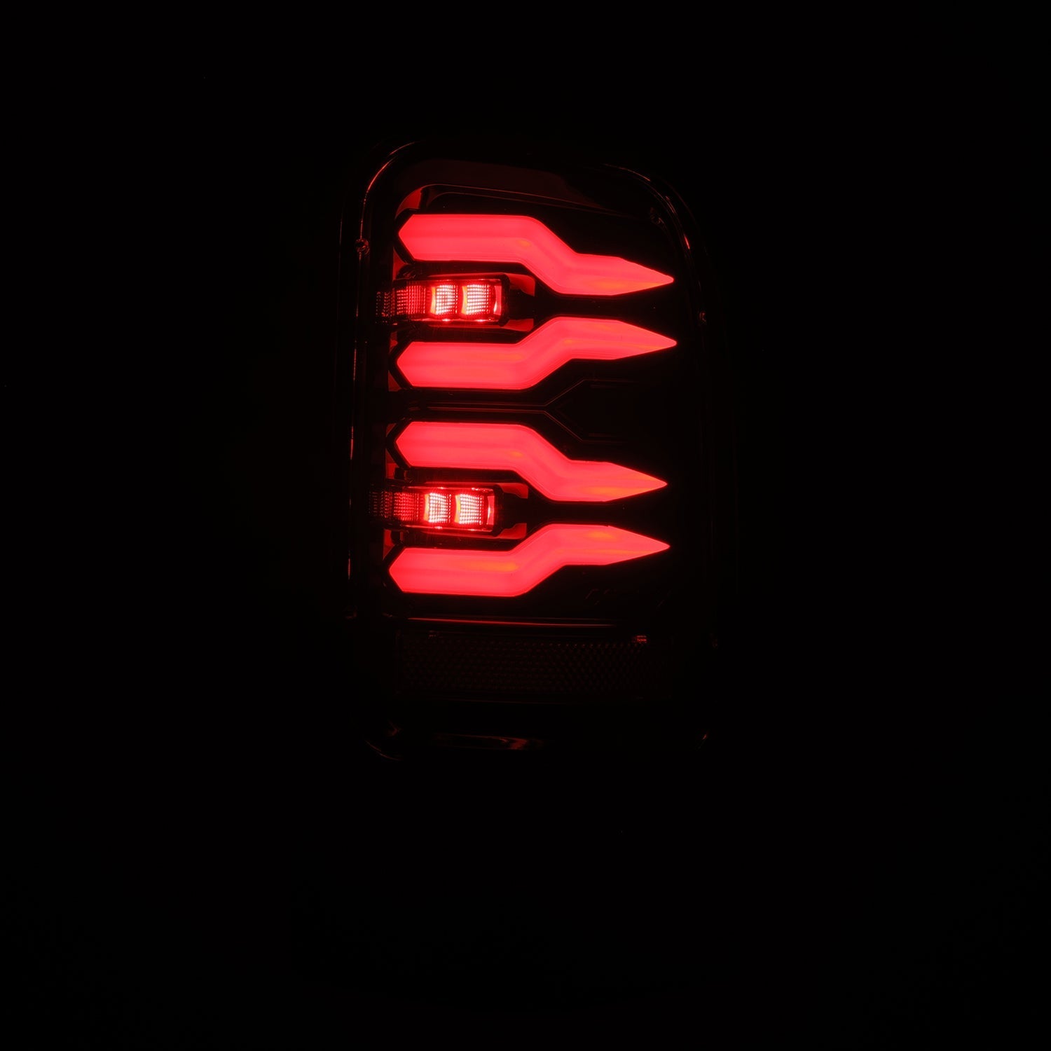94-01 Dodge Ram 1500/94-02 Ram 2500/3500 LUXX-Series LED Tail Lights Alpha-Black