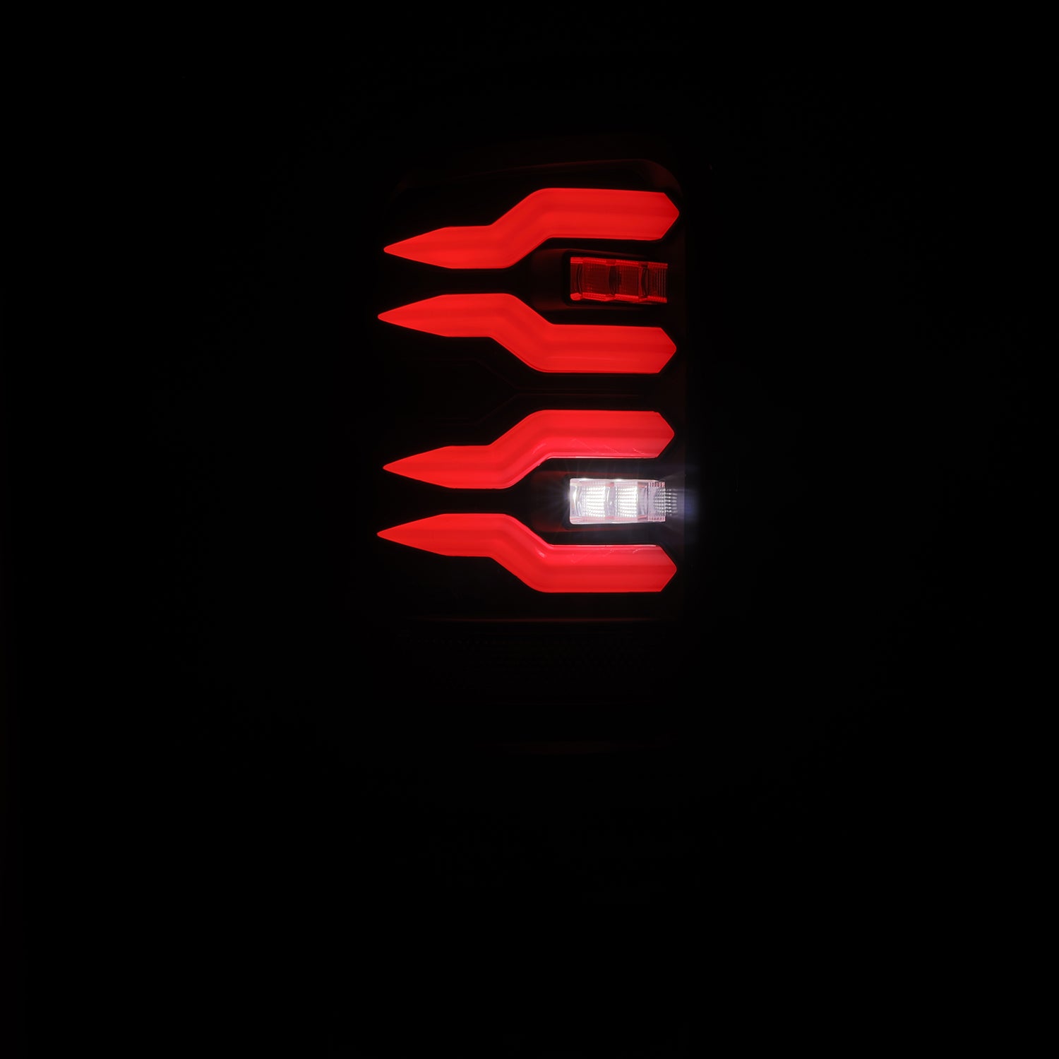 94-01 Dodge Ram 1500/94-02 Ram 2500/3500 LUXX-Series LED Tail Lights Black