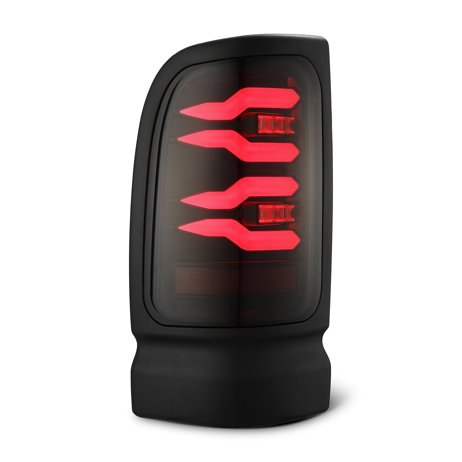 94-01 Dodge Ram 1500/94-02 Ram 2500/3500 LUXX-Series LED Tail Lights Black-Red