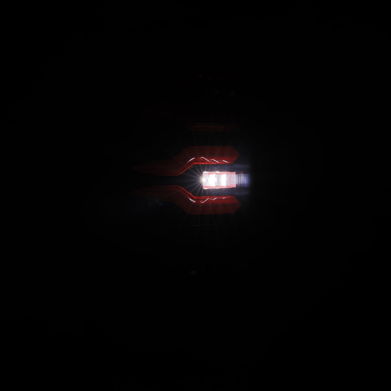 94-01 Dodge Ram 1500/94-02 Ram 2500/3500 LUXX-Series LED Tail Lights Black-Red