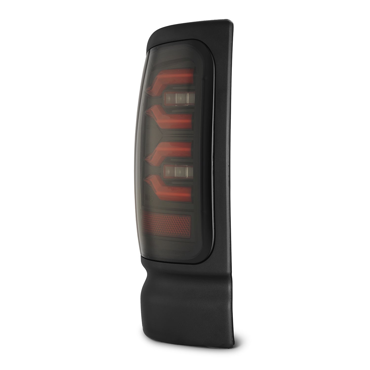 94-01 Dodge Ram 1500/94-02 Ram 2500/3500 LUXX-Series LED Tail Lights Black-Red