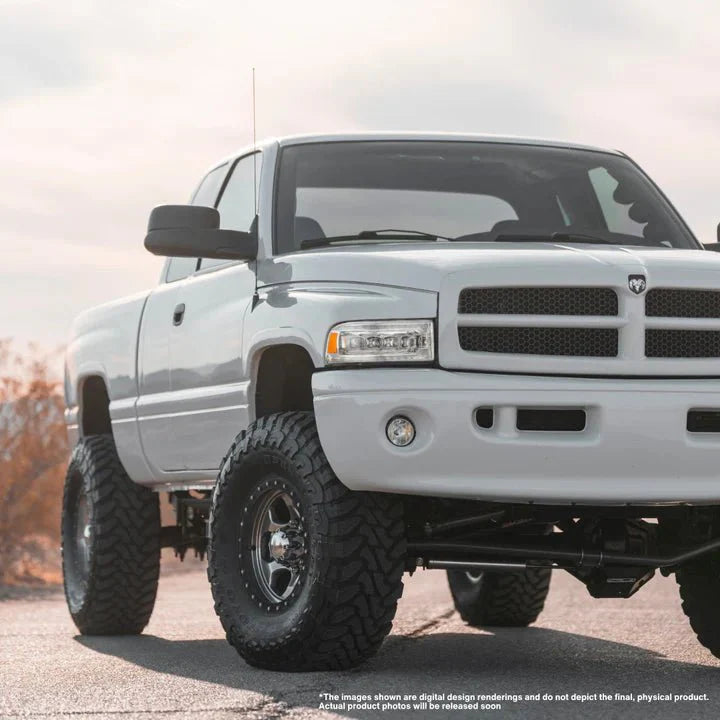 94-01 Dodge Ram 1500/94-02 Ram 2500/3500 NOVA-Series LED Headlights Chrome