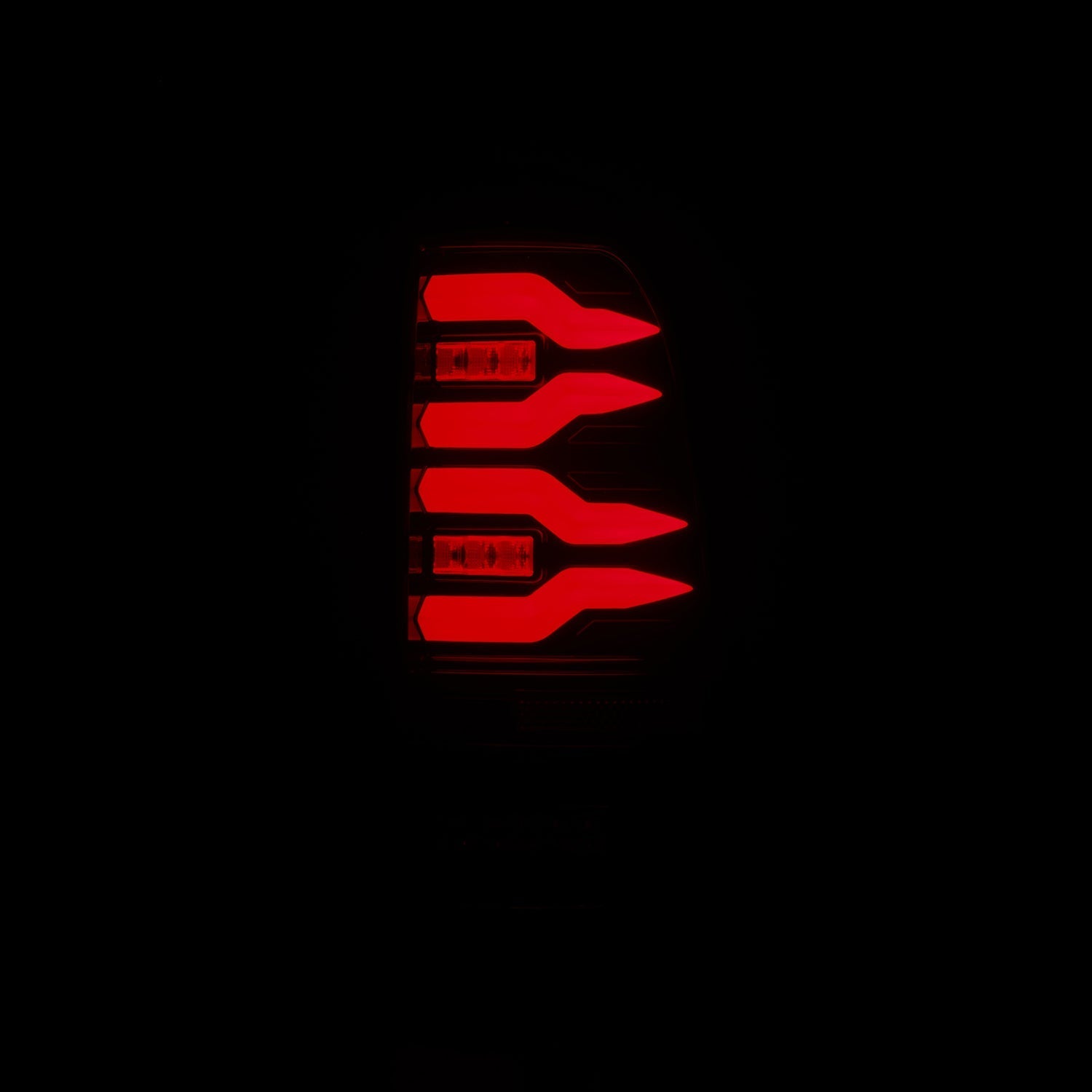 99-16 Ford Super Duty / 97-03 F150 LUXX-Series LED Tail Lights Black-Red