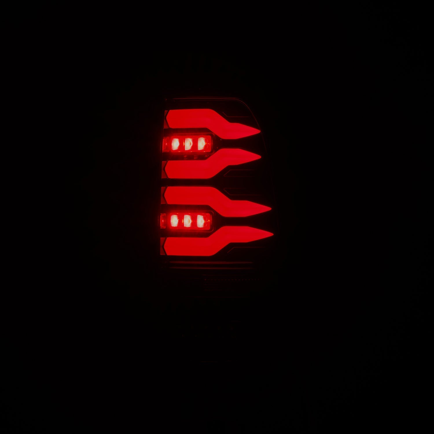 99-16 Ford Super Duty / 97-03 F150 LUXX-Series LED Tail Lights Black-Red
