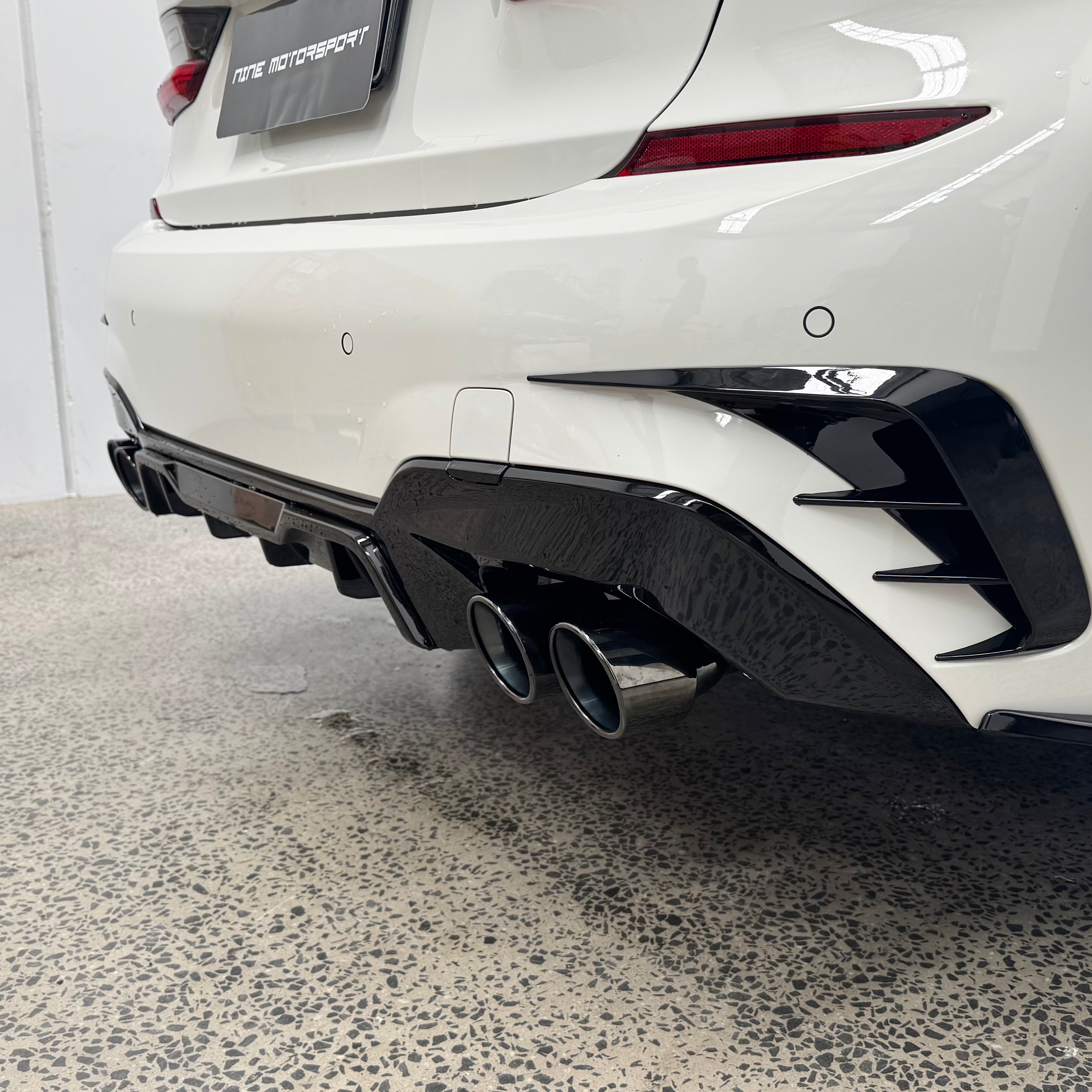 BMW 3 Series G20 Rear Diffuser V2 - Dual Exit (19-22)