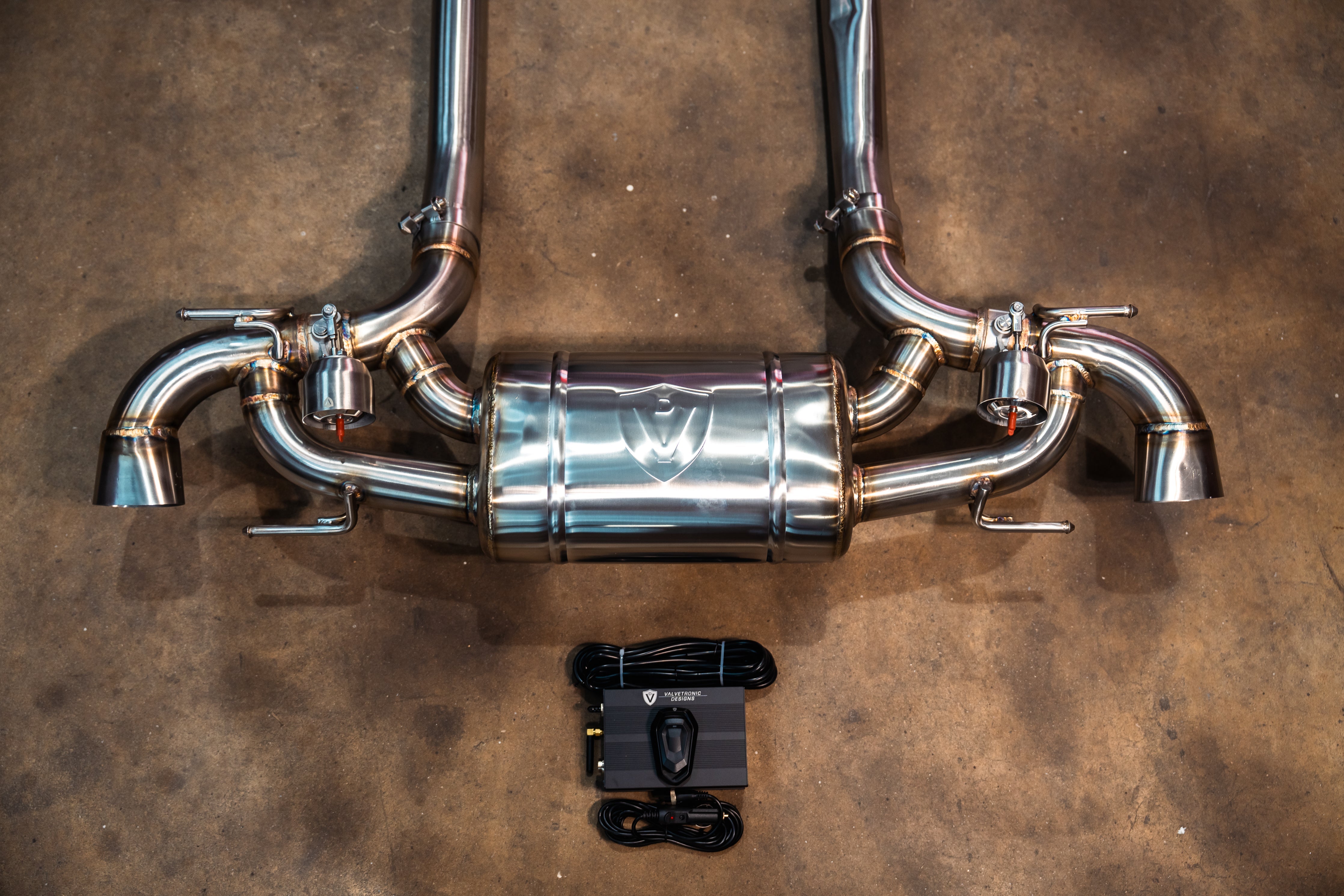 Mercedes SLS AMG Valved Sport Exhaust System