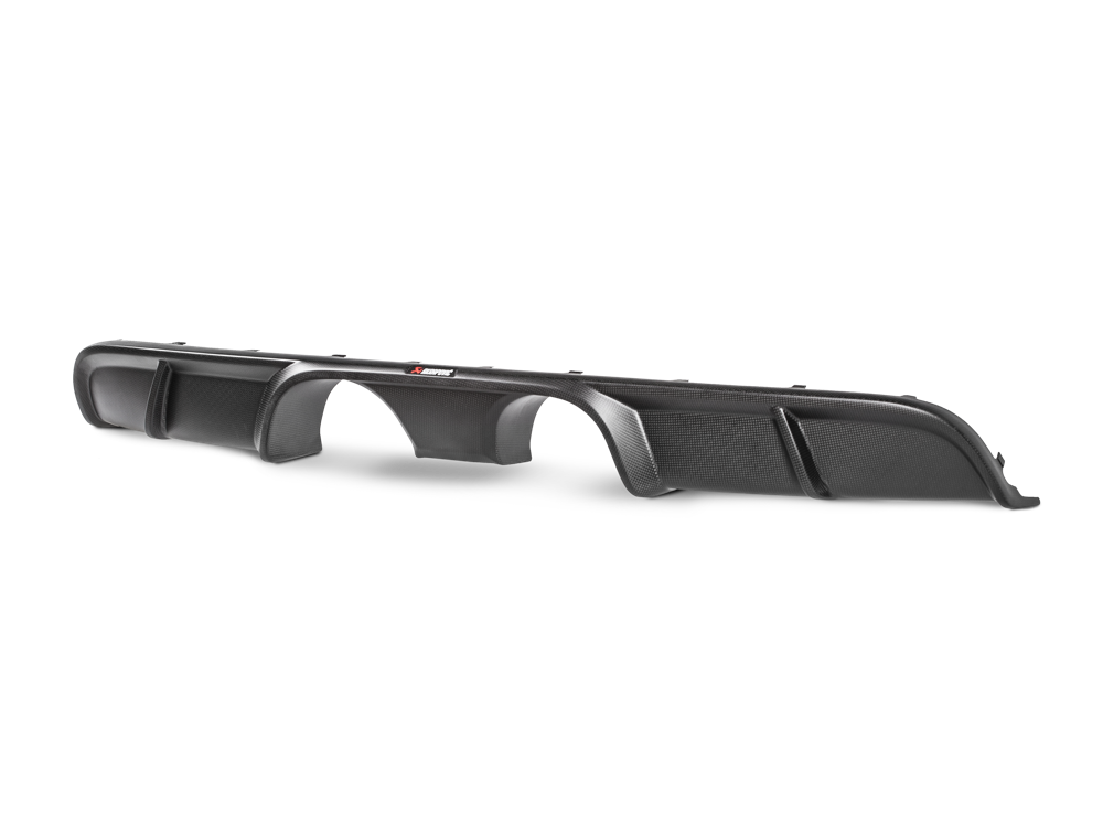 Akrapovic Rear Carbon Fibre Diffuser - Matte for 991.2 Carrera