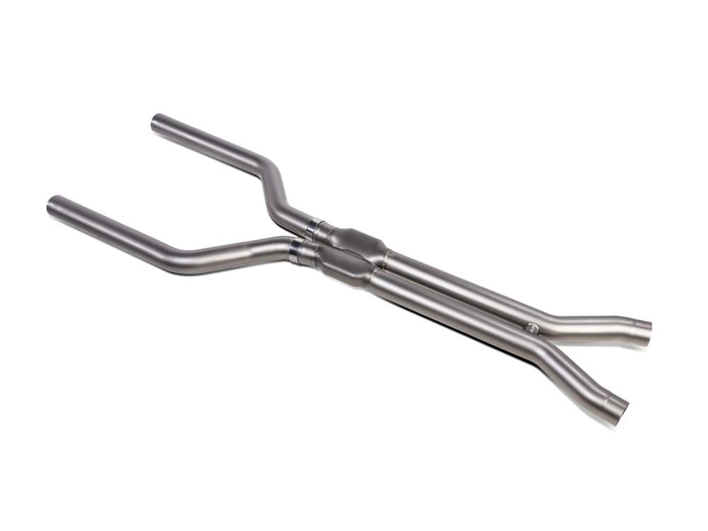 Akrapovic Evolution Link Pipe Set (Titanium) for BMW F95 X5M & F96 X6M