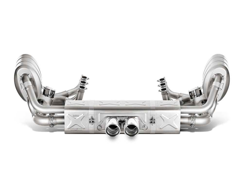 Akrapovic Evolution Header Set (Titanium) for Porsche 991.2 GT3/RS