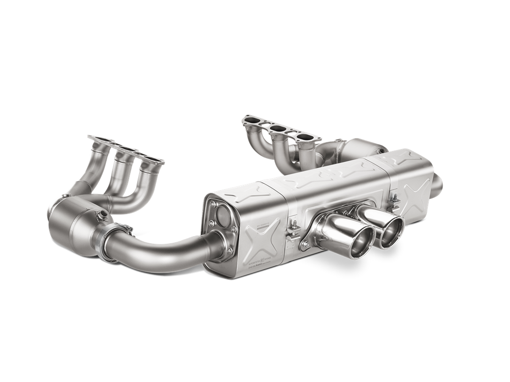 Akrapovic Evolution Race Header Set (Titanium) for Porsche 991.2 GT3/RS