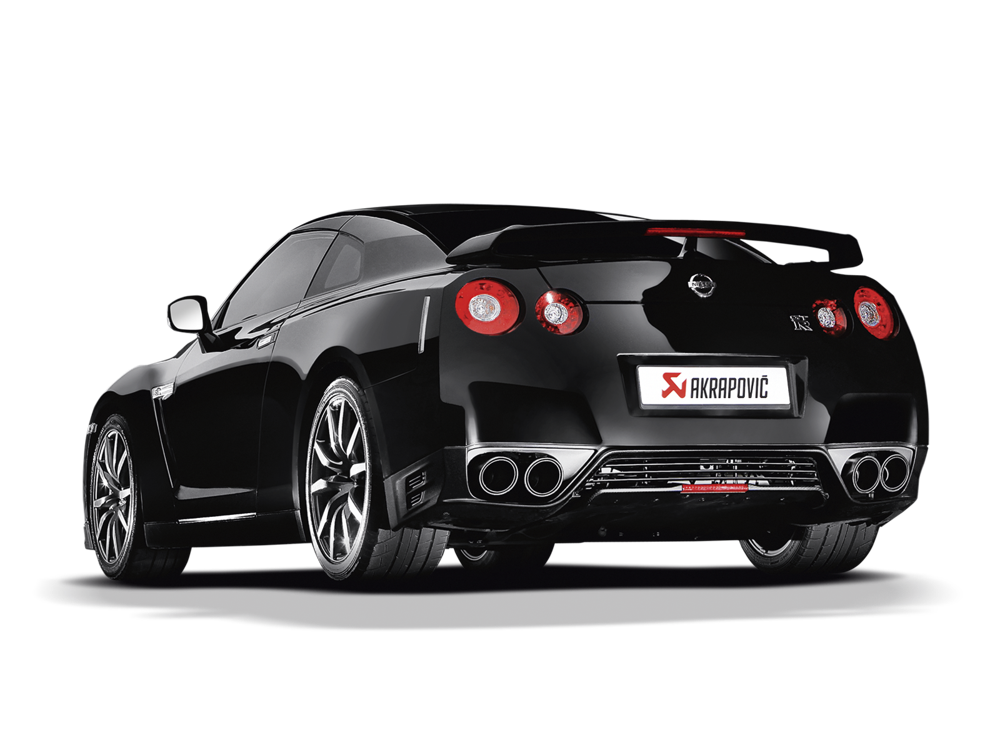 Akrapovic Slip-On Line (Titanium) for Nissan GT-R R35 without Tailpipes