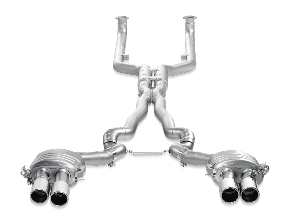 Akrapovic Evolution Line (Titanium) for BMW F06 M6 Gran Coupe