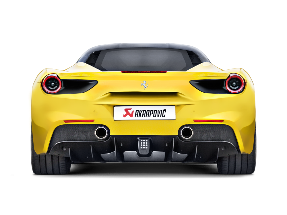 Akrapovic Slip-On Line (Titanium) for Ferrari 488 GTB / 488 Spider