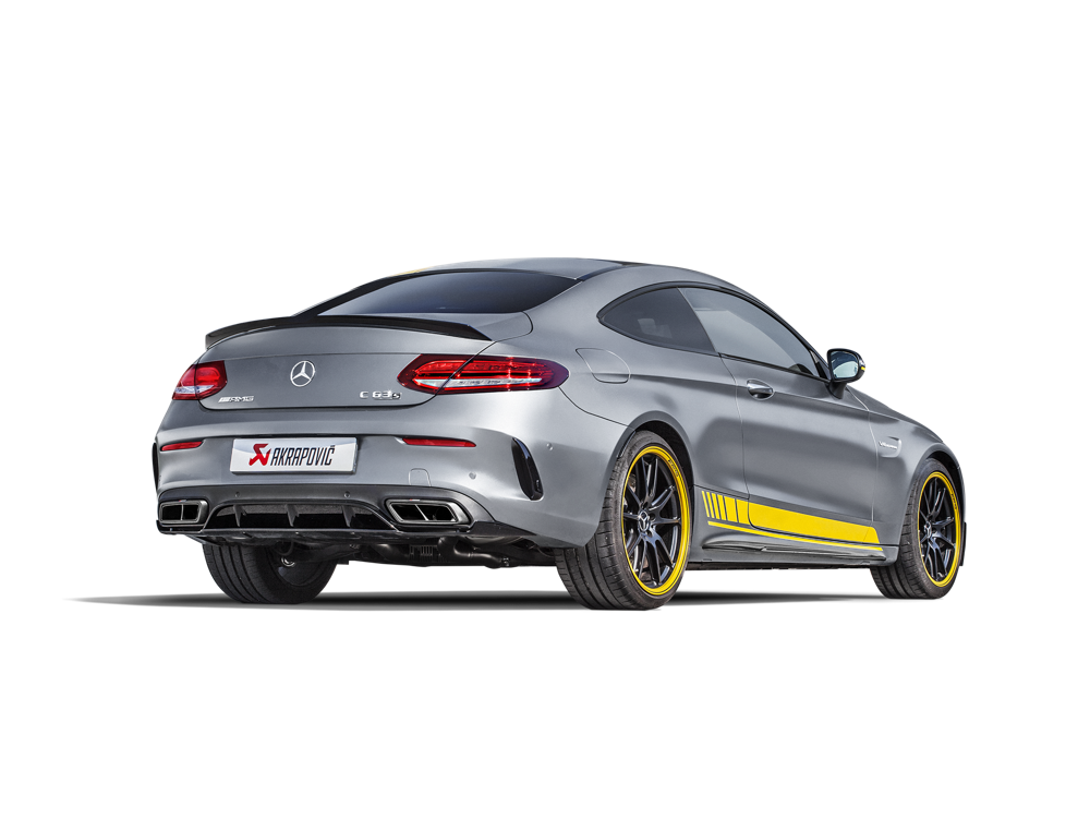 Akrapovic Evolution Line (Titanium) for Mercedes C63 Coupe (C205)