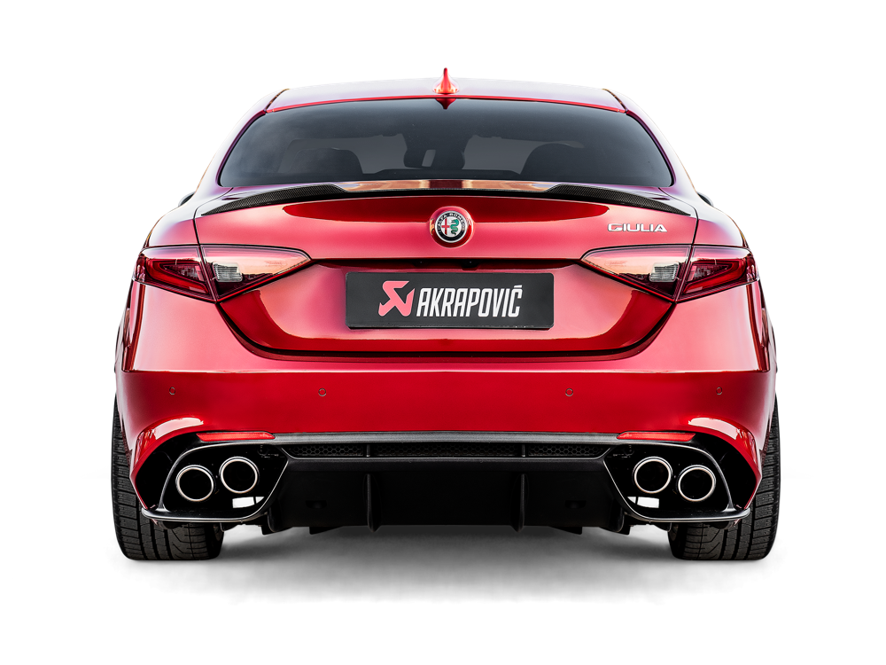 Akrapovic Evolution Line (Titanium) for Alfa Romeo Giulia Quadrifoglio