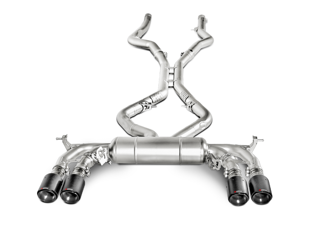Akrapovic Evolution Line (Titanium) for X6M and X5M