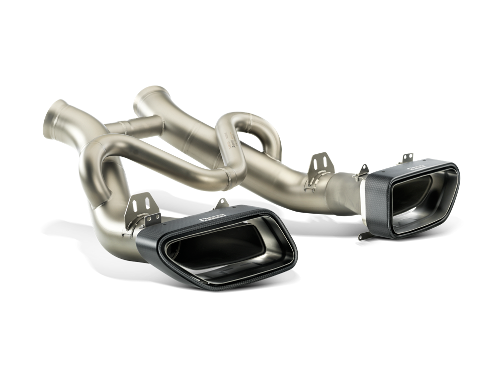 Akrapovic Slip-On Line (Titanium) for McLaren MP4-12C
