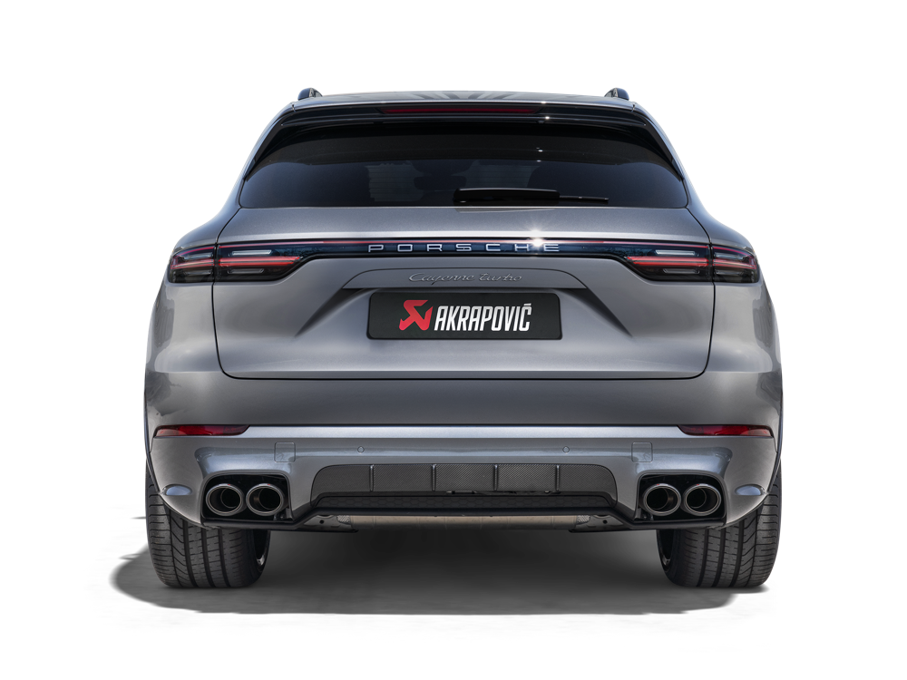 Akrapovic Evolution Line (Titanium) for Porsche Cayenne Turbo / Turbo S-E-Hybrid / Coupe / GTS (536)