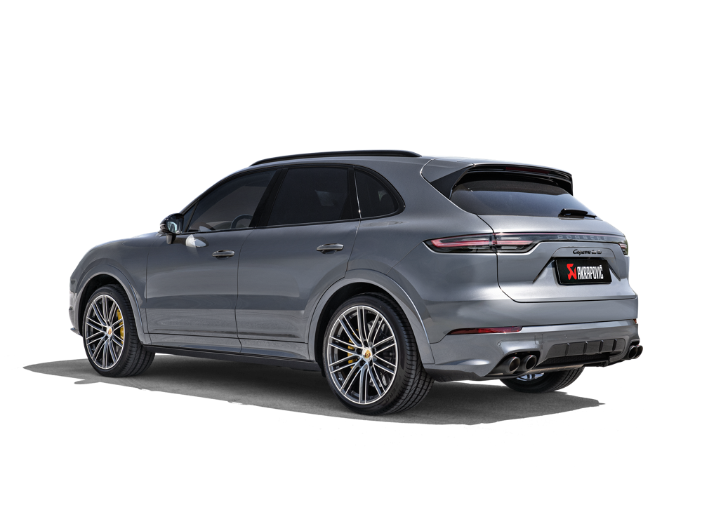 Akrapovic Evolution Line (Titanium) for Porsche Cayenne Turbo / Turbo S-E-Hybrid / Coupe / GTS (536)