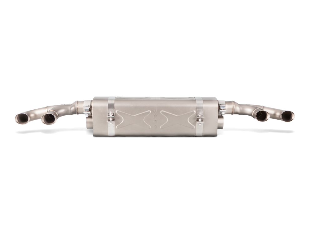 Akrapovic Slip-On Line (Titanium) for Porsche 911 Turbo / Turbo S (991.2)