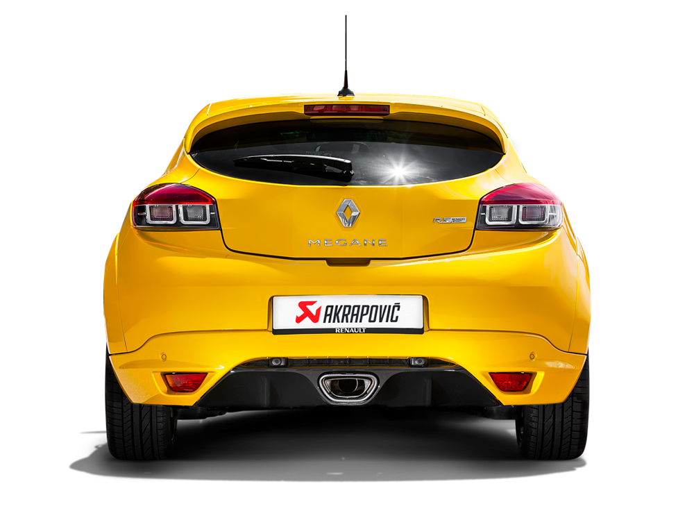 Akrapovic Evolution Line (Titanium) for Renault Megane RS