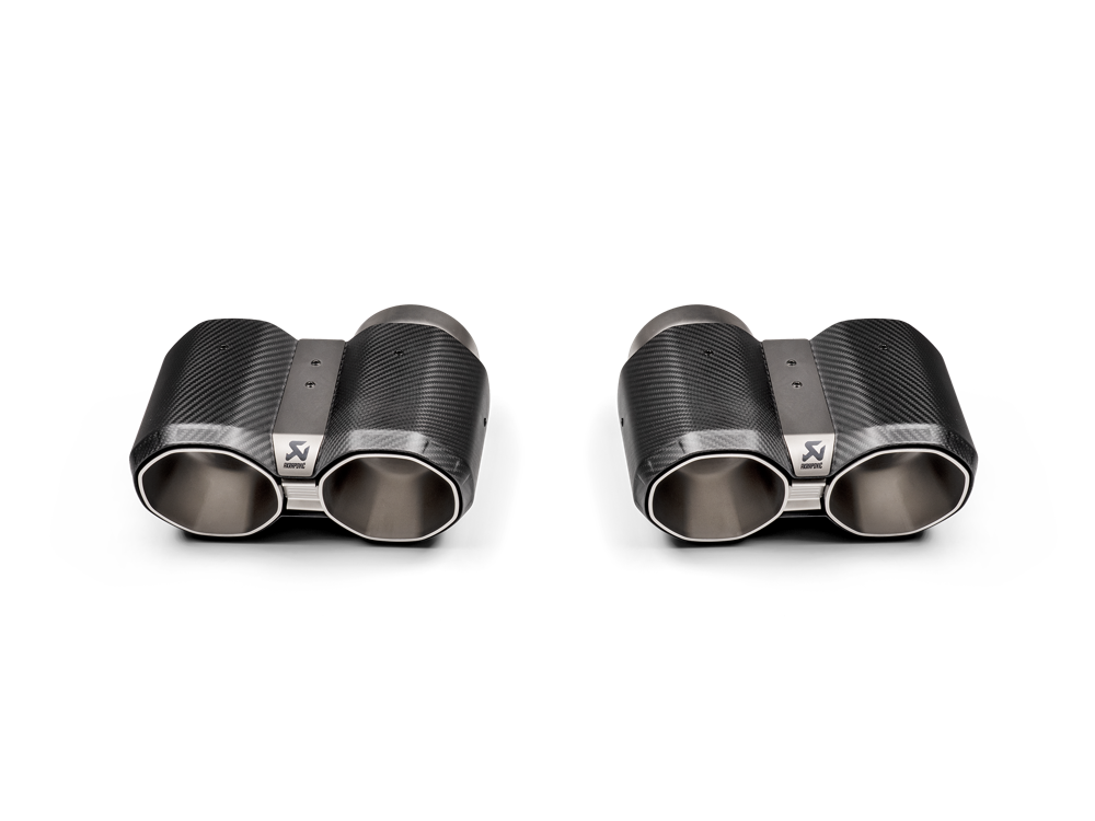 Akrapovic Carbon Tail Pipe Set for BMW M2 Coupe (G87)