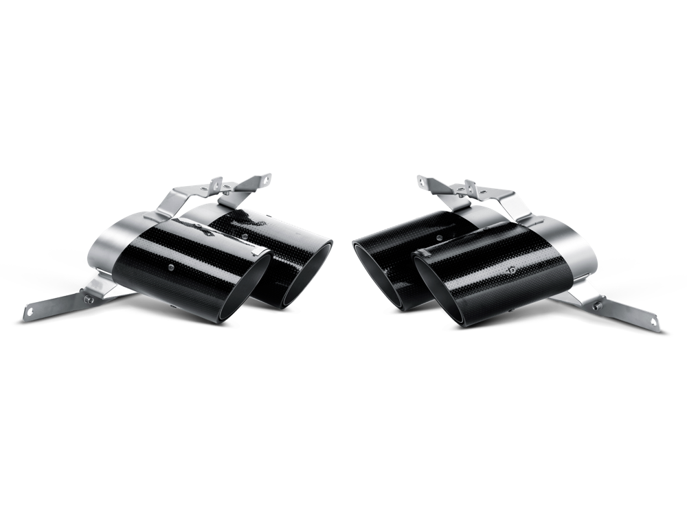 Akrapovic Carbon Tail Pipe Set for Lamborghini Gallardo LP 550-2 Coupe