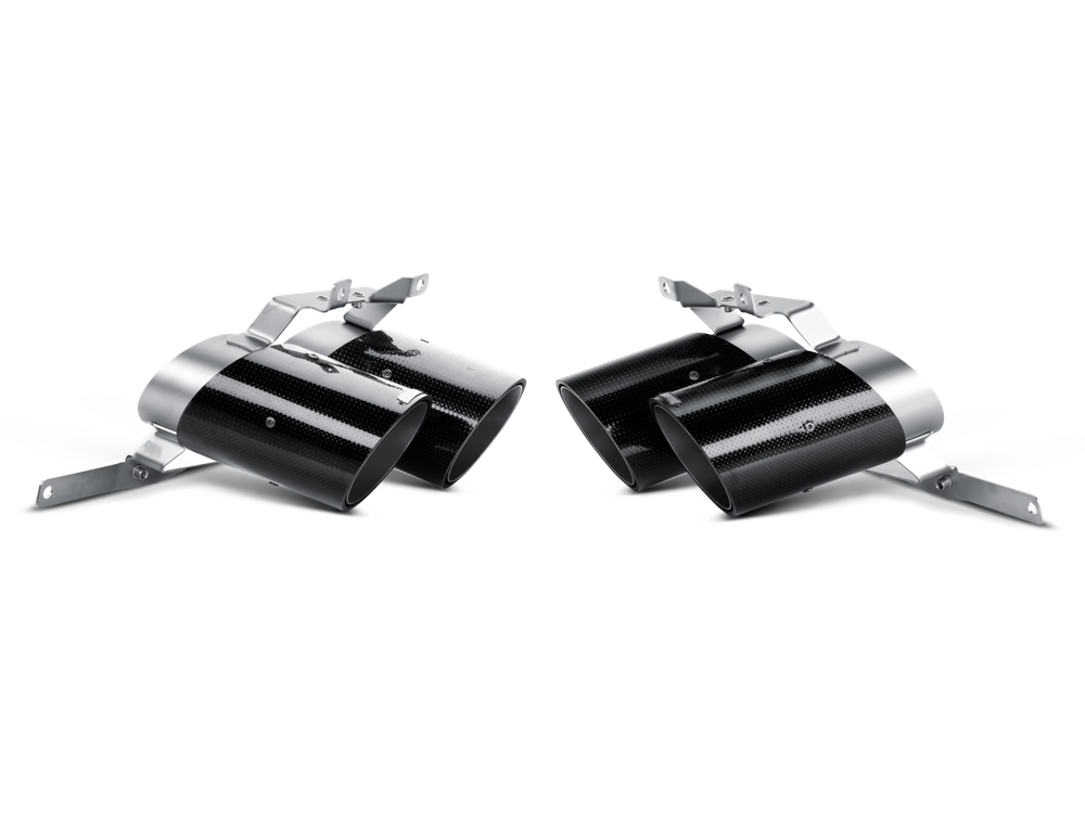 Akrapovic Carbon Tail Pipe Set for Lamborghini Gallardo LP 570-4 Coupe/Spyder