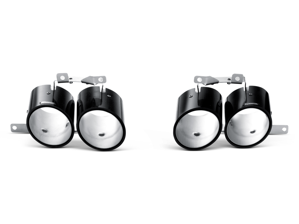 Akrapovic Carbon Tail Pipe Set for Lamborghini Gallardo LP 570-4 Coupe/Spyder