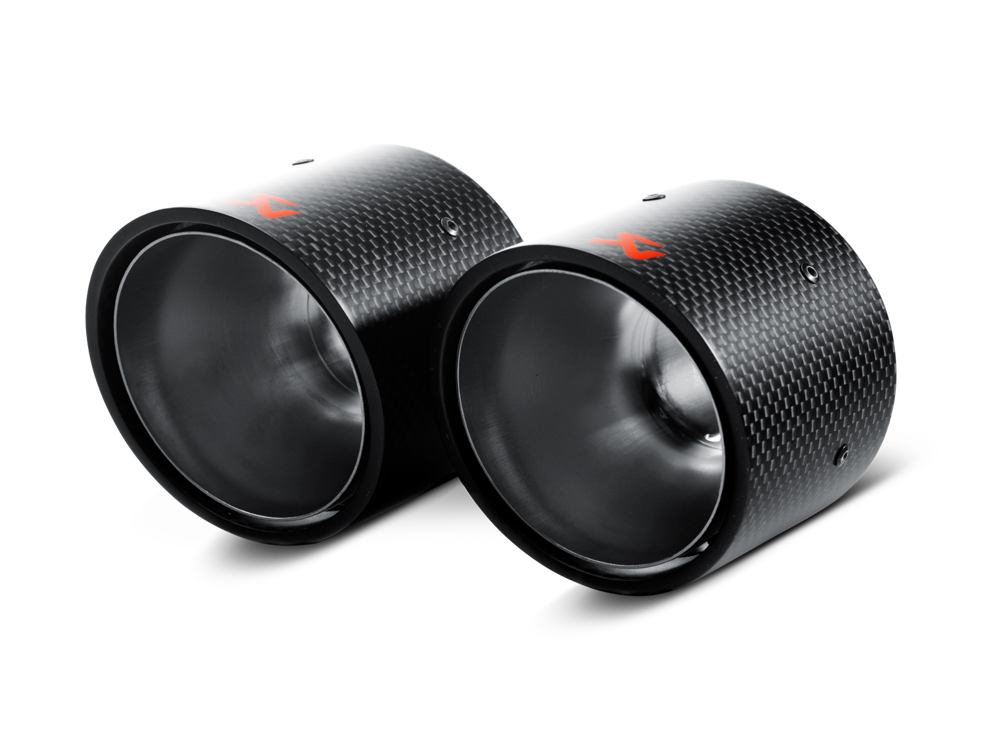 Akrapovic Carbon Tail Pipe Set for Mini Cooper S (R56) / Cooper S Cabrio (R57)