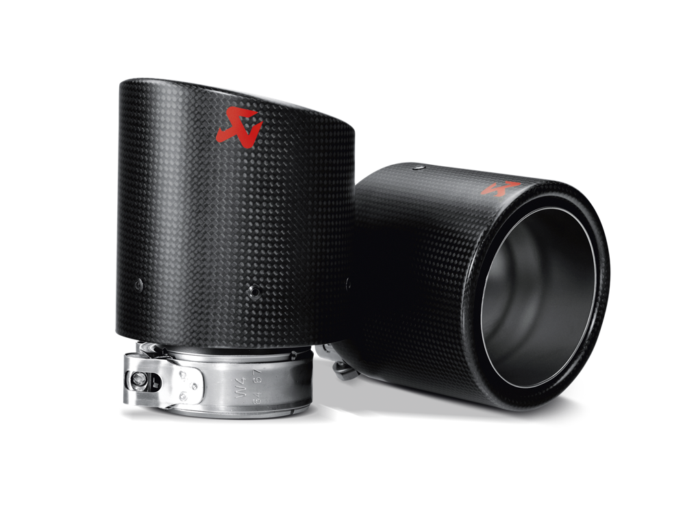 Akrapovic Carbon Tail Pipe Set for Volkswagen Golf (VI) GTD