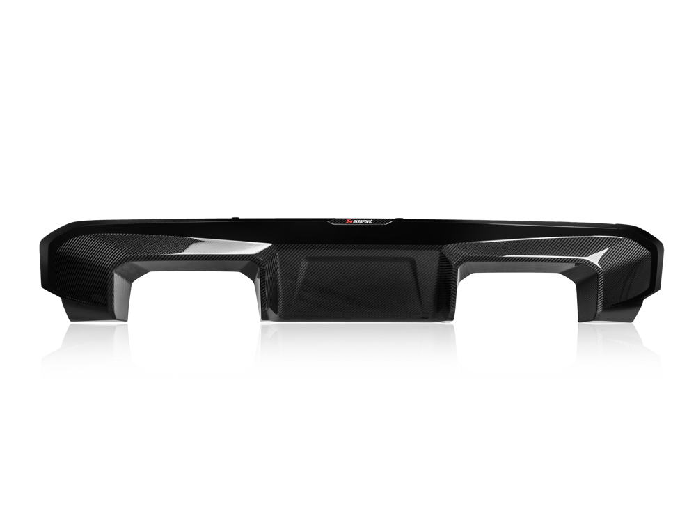 Akrapovic Rear Carbon Fibre Diffuser - Gloss Black for M3/M4 (G8X)
