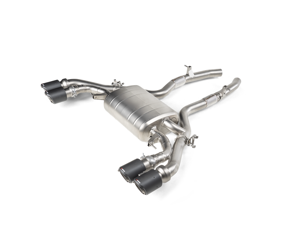 Akrapovic Slip-On Line (Titanium) for 2021+ OPF BMW X3M / X4M / Competition (F97, F98)
