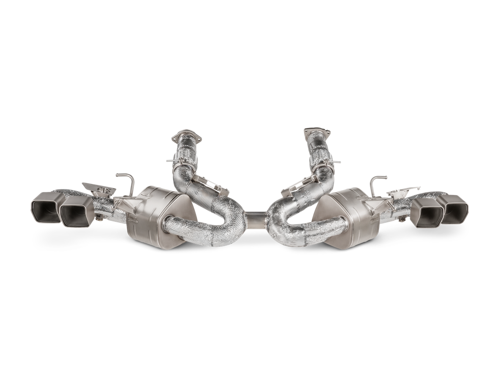 Akrapovic Slip-On Line (Titanium) for OPF Chevrolet C8 Corvette Stingray