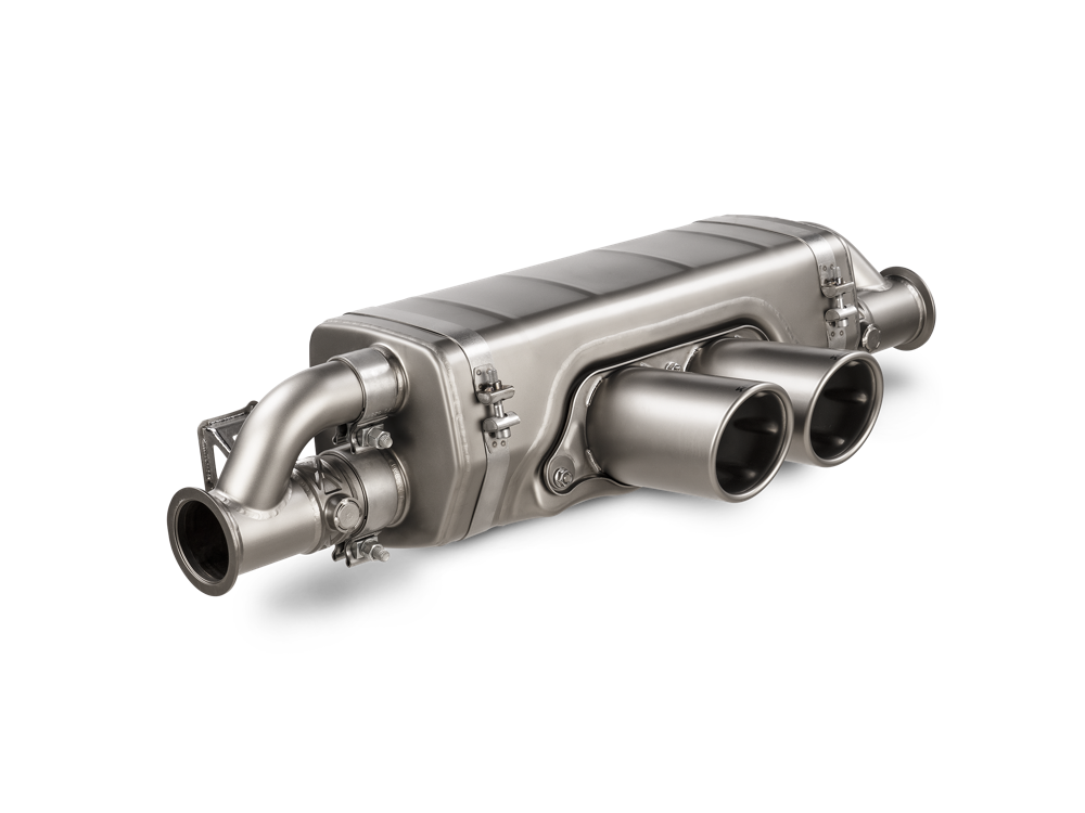 Akrapovic Slip-On Race Line (Titanium) for Porsche 992.1 992.2 GT3
