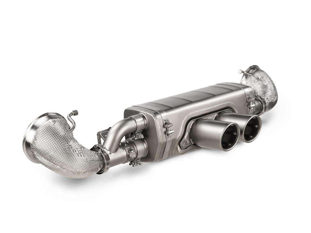 Akrapovic Slip-On Race Line (Titanium) for Porsche 992.1 992.2 GT3