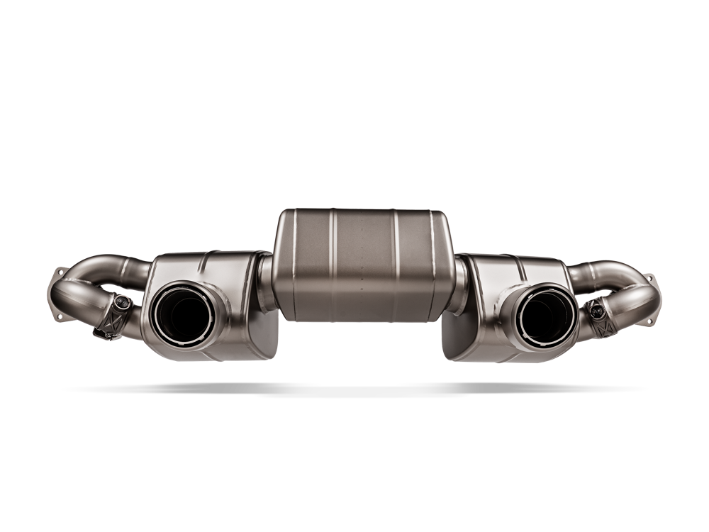 Akrapovic Slip-On Race Line (Titanium) for Porsche 718 Cayman GT4 RS