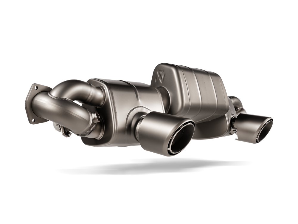 Akrapovic Slip-On Race Line (Titanium) for Porsche 718 Cayman GT4 RS