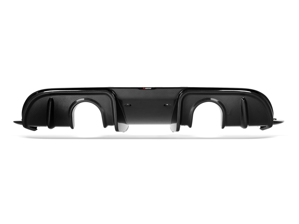 Akrapovic Rear Carbon Fibre Diffuser - Gloss for Porsche 718 Cayman GT4 RS