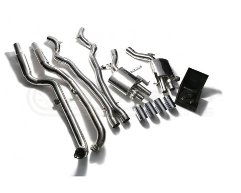 Armytrix Stainless Steel Valvetronic Cat Back Exhaust System BMW M5 F10 11-17