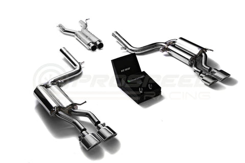 Armytrix Stainless Steel Valvetronic Cat Back Exhaust System Mercedes C63 W204 08-14
