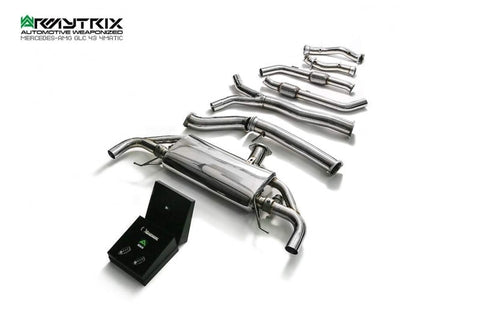 Armytrix Stainless Steel Valvetronic Cat Back Exhaust System Mercedes GLC43/GLC400/GLC450 X253/C253 16+