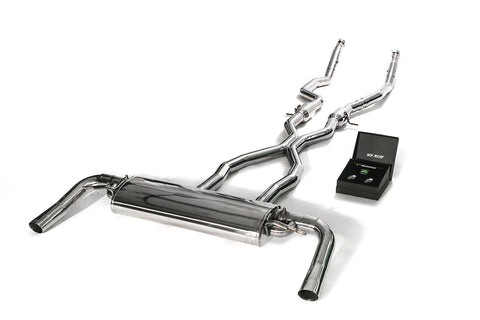 Armytrix Stainless Steel Valvetronic Cat Back Exhaust System Mercedes GLE63/GLE63S C292/W166 16-19
