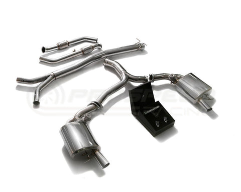 Armytrix Stainless Steel Valvetronic Cat Back Exhaust System Mercedes C43/C400/C450 W205 15-22