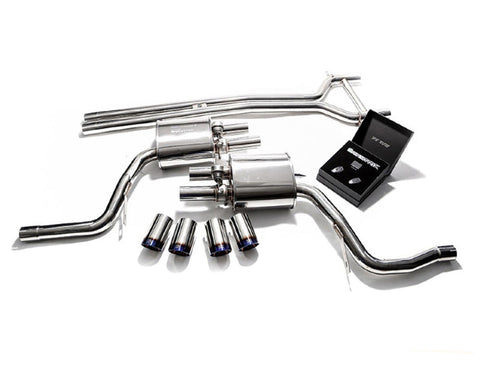 Armytrix Stainless Steel Valvetronic Cat Back Exhaust System Porsche Panamera S/ Panamera 4S 970 14-16