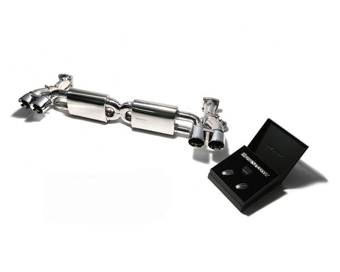 Armytrix Stainless Steel Valvetronic Cat Back Exhaust System Porsche 911 Turbo/Turbo S 991.1 13-15
