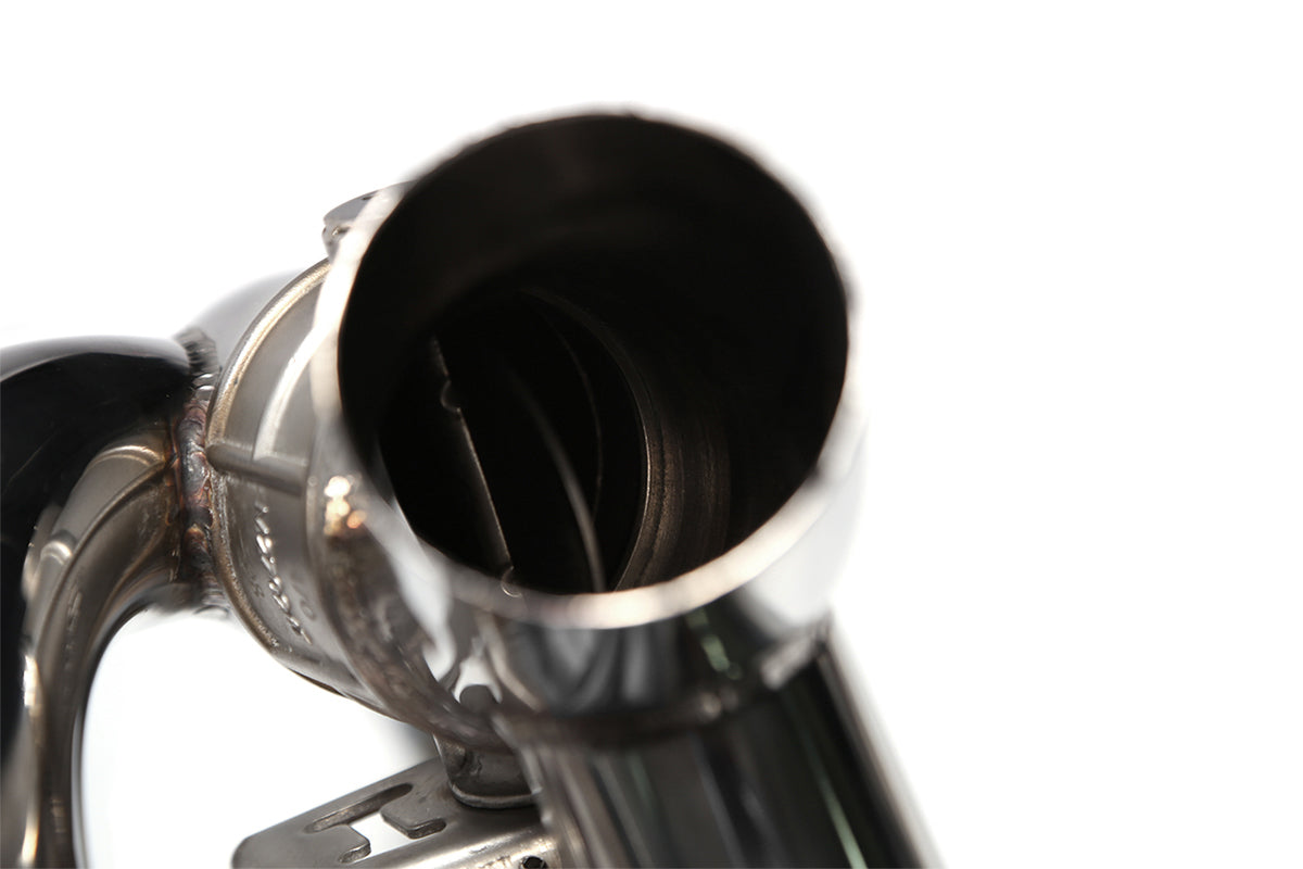 Armytrix Stainless Steel Valvetronic Cat Back Exhaust System Porsche 911 Turbo 997.1 06-08