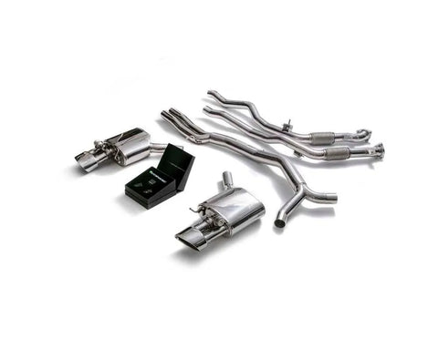 Armytrix Stainless Steel Valvetronic Cat Back Exhaust System w/ Wireless Remote Audi RS4 B9/RS5 F5 Wagon/Sportback 2.9TT 19+ (OPF)